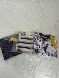 Burt’s Bees Baby Organic Cotton Snug Fit Footed Sleeper ,24M 3 Pairs - Picture 1 of 4