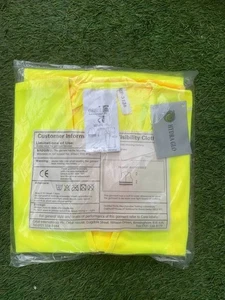 3 X ORBIT INTERNATIONAL HYDRA GLO HI-VIS WAISTCOAT/VESTS. XL - Picture 1 of 2