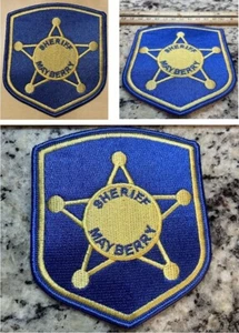 ANDY GRIFFITH MAYBERRY SHERIFF BLUE PATCH - MAY07 - Picture 1 of 2