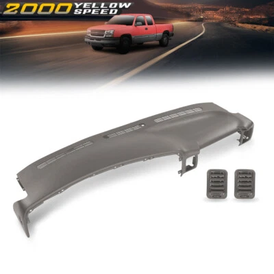 NEW Upper Dash Cover Cap Board Gray Fit For 1999-2006 Chevy Silverado Sierra  - Image 1 of 4