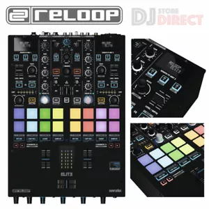 Reloop Elite Professional 2-Channel USB Serato DVS DJ Club Mixer with Effects - Picture 1 of 9