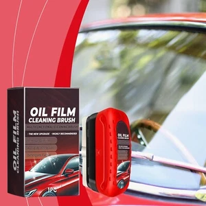 Automotive Oil Film Cleaning Brush Efficient Car Glass Oil Film Glass Cleaning - Picture 1 of 20