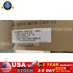 Yaskawa Electric Motor New SGMPH-04A1E-TM21 in stock Fast Shipping - Picture 1 of 1