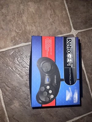 Retro-bit RetroGen Classic 6 button Controller BRAND NEW - Image 1 of 4