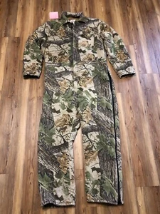 VTG RedHead Camo Insulated Coveralls Men’s Sz XL Tall Quilt Lined Made In USA - Picture 1 of 23