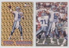 1993 Pacific Gold Prisms Troy Aikman #1 HOF