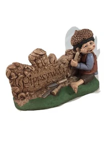 Pippsywoggins Sample Hawthorne Pete 108 USA Name Plate Elf Gnome Fairy  - Picture 1 of 4