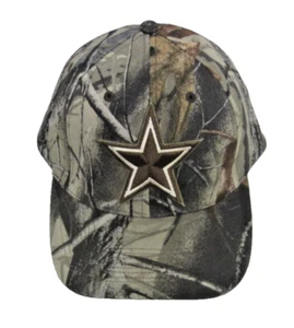 NFL Dallas Cowboys Realtree Camo One Size Adjustable Hat By Reebok - Picture 1 of 4