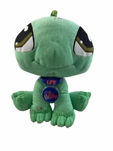 LPS Littlest Pet Shop IGUANA Plush Stuffed Animal Hasbro 10" 2007 VIP with CODE - Picture 1 of 6