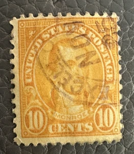 EE. UU. 1927 Monroe 10 centavos, Scott #642 - Imagen 1 de 2