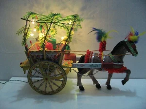 CARRETTINO SICILIANO CON PERGOLA + LUCE ART 5/L GIDI'S ANNI '90 - Picture 1 of 2
