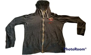 Nike Zip Up Hoodie Minnesota Twins Womens Size Medium M Light Weight Navy Blue - Picture 1 of 7