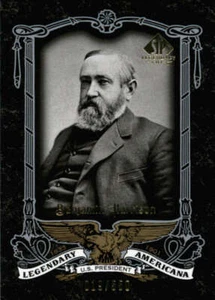 SP Legendary Cuts 2007 Legendary American #77 Benjamin Harrison #/550 BX 50B - Imagen 1 de 2