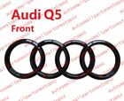 Audi Q5 Front Gloss Black Badge RING RINGS Emblem 285mm Audi Q5