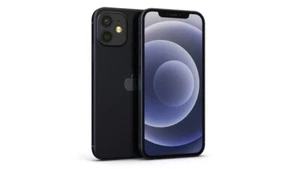 Apple iPhon 12 64GB (Unlocked) Black Colour, 12 Months Warranty C Grade - Afbeelding 1 van 4