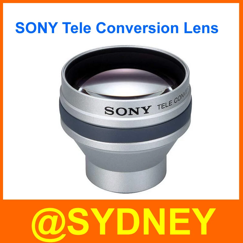 New Sony VCL-HG2025 Tele Conversion Lens 2.0x 25mm for Cybershot or Handycam - Image 1 of 1
