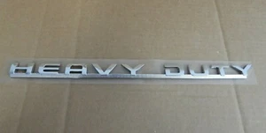 New OEM 2002-2004 Dodge Ram 2500 3500 Heavy Duty Chrome Letters Badge Emblem HD - Picture 1 of 3