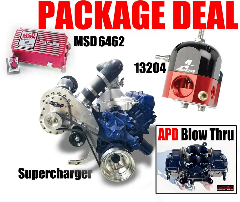 SISTEMA DE SOBREALIMENTACIÓN TORQSTORM PARA BIG BLOCK FORD ARP-K-FD-BBF PS COMBO Foto 1 de 1