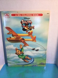 Golden Disney's Talespin grande libro da colorare vintage 1990 - Foto 1 di 3