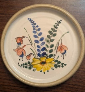 O'Neill Bunratty Ireland Small Pottery Dish Wall Hanging Handmade Signed - Picture 1 of 6