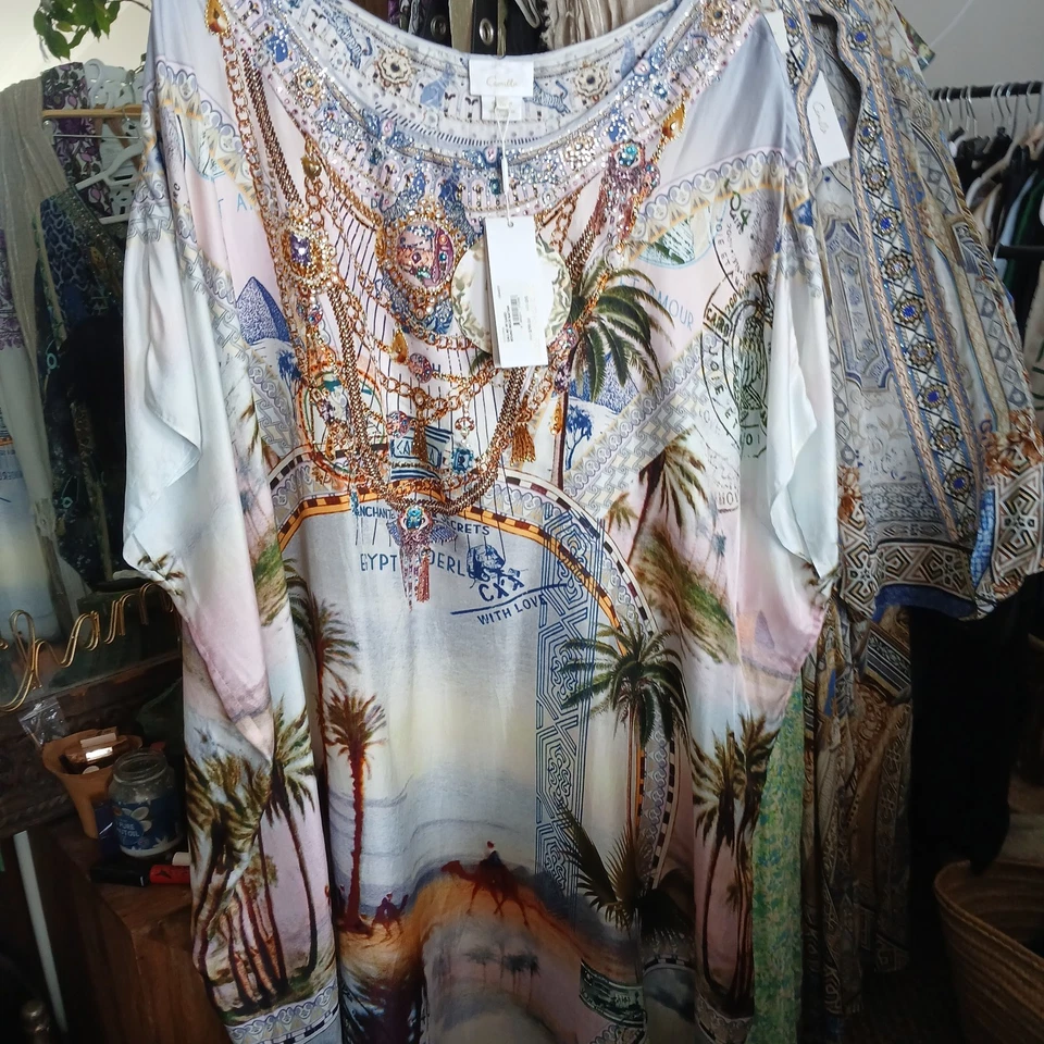 Camilla stunning kaftan Call Me In Cairo, Stunning BNWT Rrp £550 one SIZE LONG  - Image 1 of 4