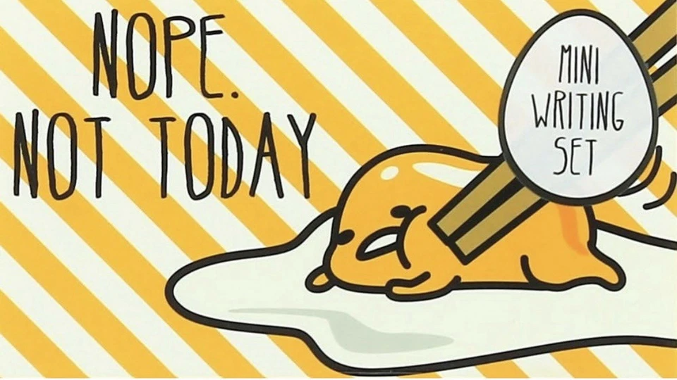 Sanrio Gudetama Mini Writing Set (Brand New) - Image 1 of 3