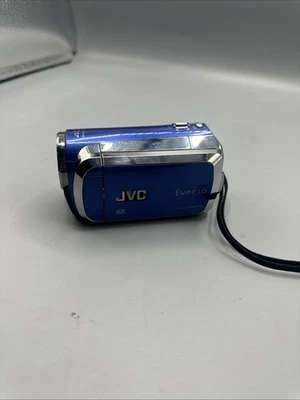 JVC Everio GZ-MS130AU Digital Camcorder Blue - Read Tested Working-C1A - Image 1 of 4