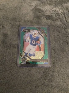 2024 Panini Select Football Keon Coleman Rookie Club Level Green Disco 5/5 - Picture 1 of 2