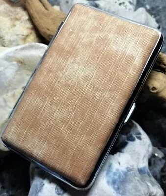 Zigarettenetui Zigaretten Etui Dose Box Leder Design Serie 100 mm Zigaretten NEU - Bild 1 von 4