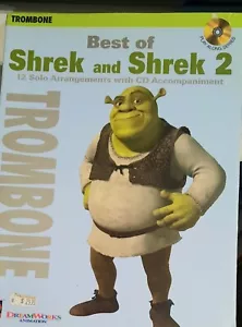 Trombone..Best of Shrek and Shrek 2..No CD..Very Good Cond..12 pieces - Picture 1 of 3