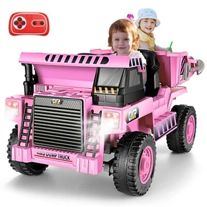 Ride on Car 12V Electric Car for Kids Ride on Dump Truck with Electric Dump - Picture 1 of 9