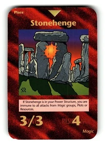 Stonehenge Card Limited INWO Illuminati New World Order - Picture 1 of 4