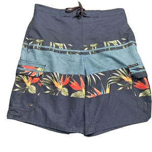 Airwalk Badehose Herren Größe M Hawaii 5 Taschen Mesh gefüttert - Bild 1 von 9