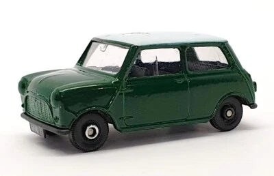 Corgi Fina Appx 7cm Long Model Car CRG03 - Austin Mini - Green/White - Photo 1/4