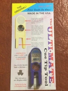 Ultimate Tip Tool PURPLE. Pool Cue Care. - Picture 1 of 1