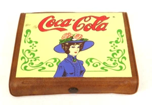 Leather Coca-Cola Card and Score Sheet Set - Picture 1 of 3