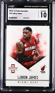 LeBron James 2012-13 Panini Innovation #23 graded GEM MINT 10 + FREE SHIPPING! - Picture 1 of 2