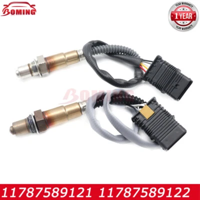 Sensor de oxígeno 2X 11787589121 11787589122 para BMW F20 125i F30 F35 328i X1 E84 X3 Foto 1 de 4