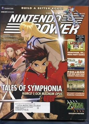 Nintendo Power Magazine #180 June 2004 Tales of Symphonia w/poster Complete Nice - Image 1 of 4