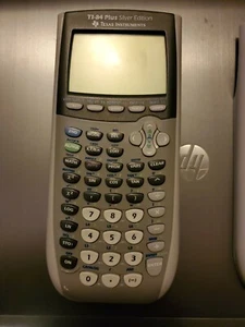 Graphing Calculator Texas Instruments TI-84 Plus Silver Edition School College 2 - Picture 1 of 6