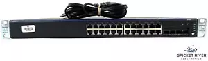 Juniper Networks EX2200-24P-4G 24-Port Gigabit Ethernet Networking Switch - Picture 1 of 6