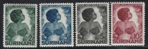 Surinam 1936 Green Cross Society set Sc# B22-25 NH - Picture 1 of 1