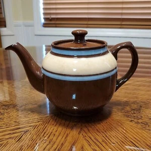 Sadler Staffordshire England Brown Betty Teapot - Picture 1 of 11