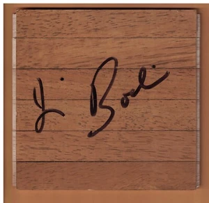 TABLA DE PISO DE BALONCESTO AUTOGRAFIADA 6X6 DE Jim Boeheim firmada siracusa naranja hombre - Imagen 1 de 1