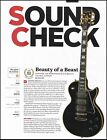 Epiphone Joe Bonamassa Black Beauty Les Paul Custom guitar sound check review