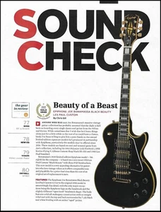 Guitarra Epiphone Joe Bonamassa Black Beauty Les Paul personalizada revisión de sonido - Imagen 1 de 3