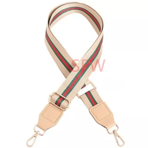 New Crossbody Shoulder Strap For GG Ophidia Bag Replacement No Logo Leather - Picture 1 of 12