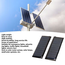 2PCS 45MA 5V Mini Solar Panels 3.7V High Conversion Rate Energy Saving Efficient