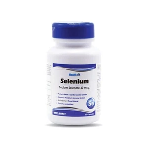 Healthvit Selenio 40mcg - Importante oligoelemento, antioxidante en polvo, inmunidad - Imagen 1 de 6