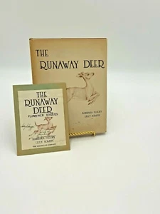 The Runaway Deer Barbara Fleury Lilly Somppi 1938 1st Edition signed Plus Note - Bild 1 von 11